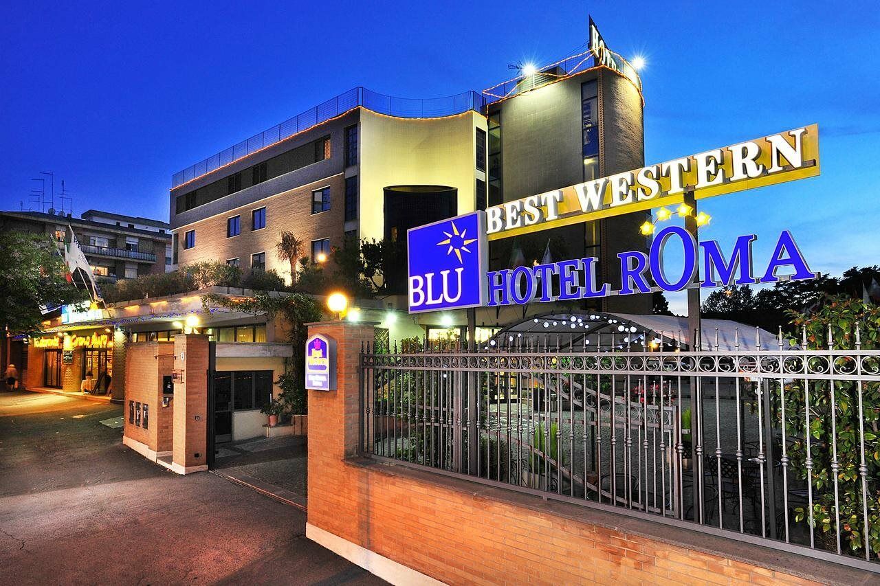 Best Western Blu Hotel Roma Exterior foto