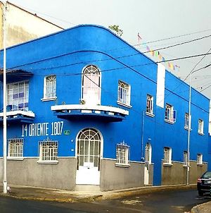 Hostal Azul Puebla Barrio El Alto Exterior photo